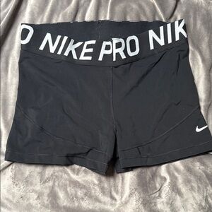 Nike Pro Women's Athletic Black Shorts